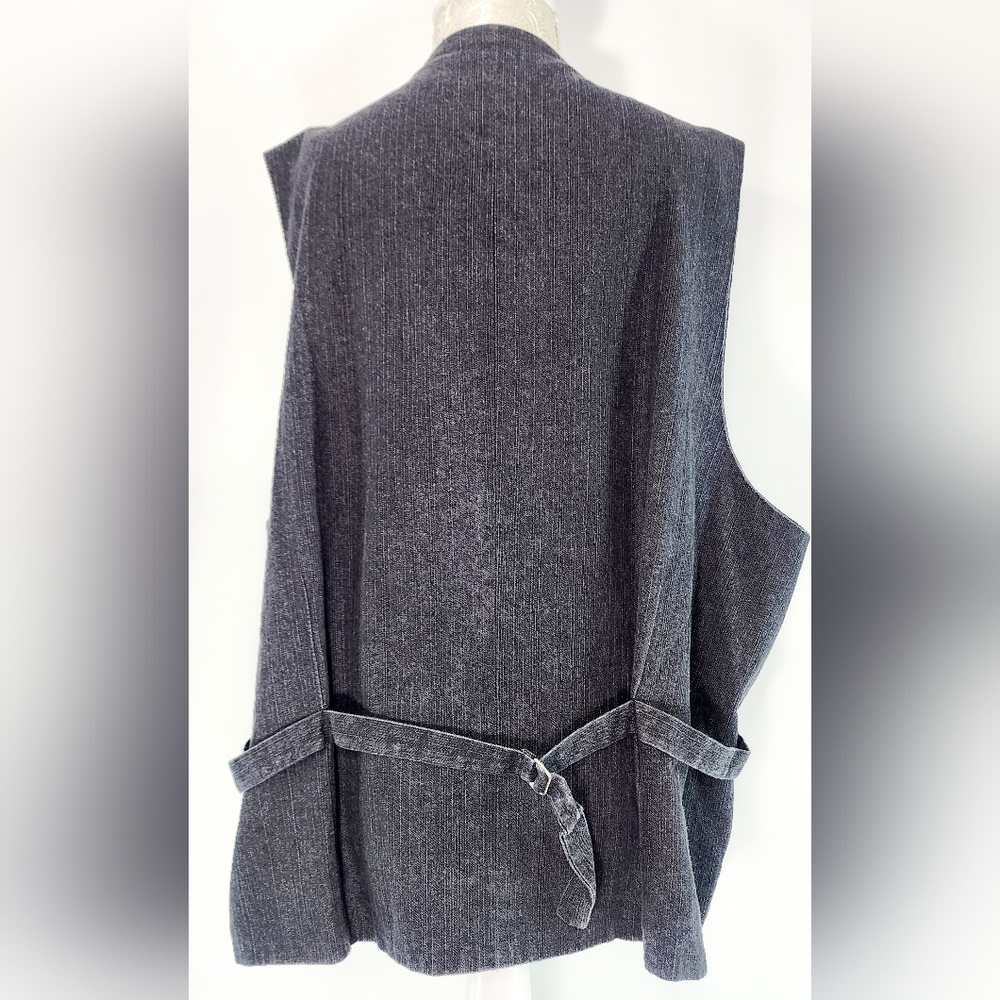 Vittorio St. Angelo Button-Down Vest - image 3